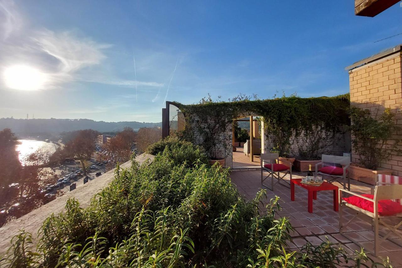 Appartement Beautiful Loft In Ponte Milvio With Terrace à Rome Extérieur photo
